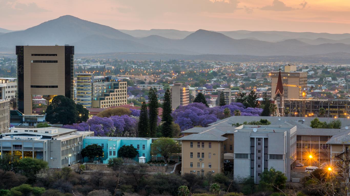 Arrivée et prise en main à Windhoek