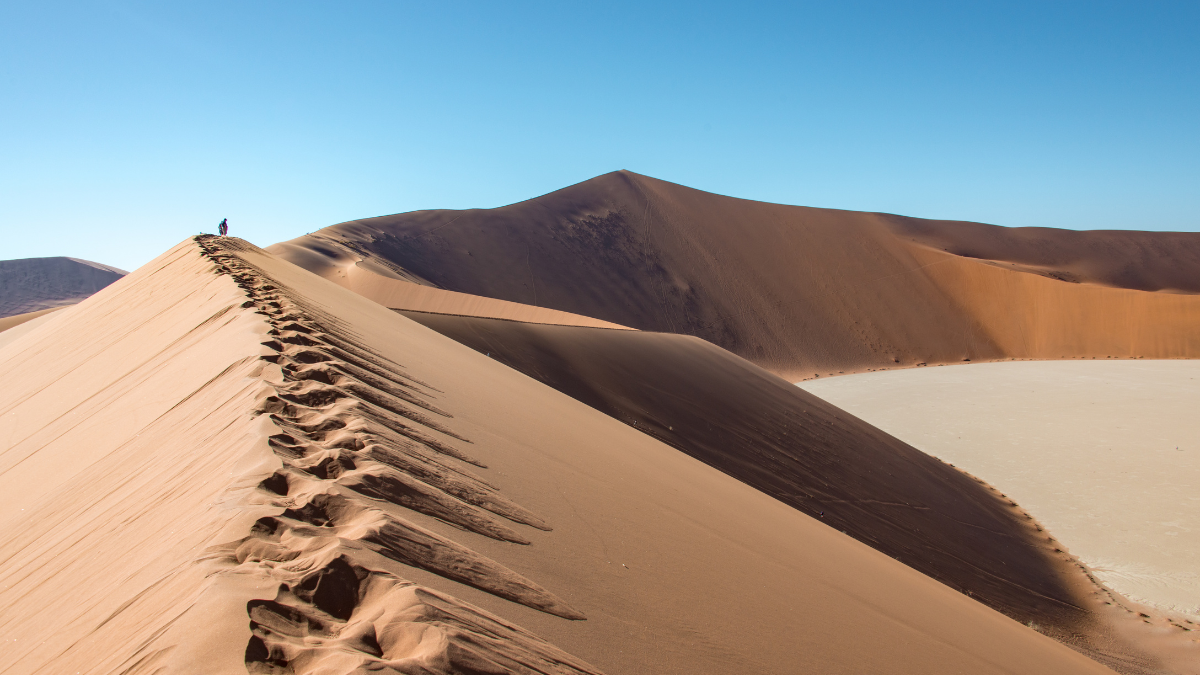 Sossusvlei — L'immensité ocre